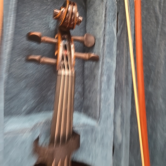 4/4 Violin Antique Style With Extra Strings Bow Case Rosin - Picture 3 of 11